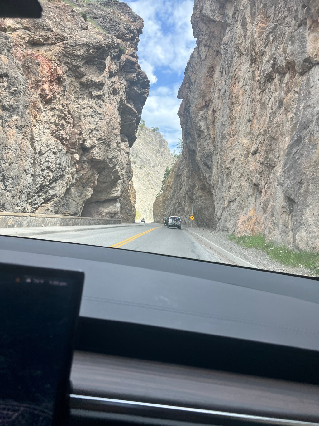 A border Crossing, Magnificent Mountains, and an Empty restaurant…